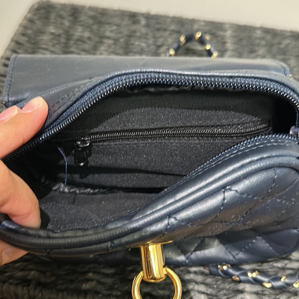 Mini Blue Purse - Picture 3 of 3